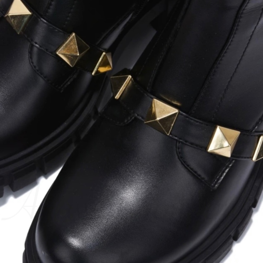 Harley Embellished Lug Sole Boot - Picture 2 of 8
